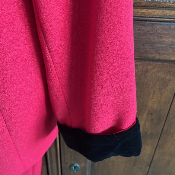 🎄🌟 ❌ CLEARANCE ❌Talbots Women’s 2-piece Holiday Dress and Velvet Trim Jacket - Picture 5 of 12